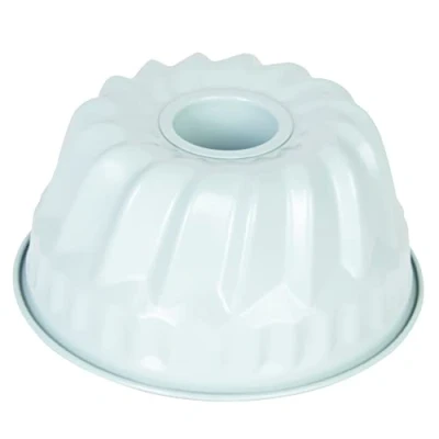 Image de wenco Mini moule à kouglof de 18 cm diamètre, idéal pour les petits gâteaux, revêtement antiadhésif haute qualité, fabriqué en acier robuste, répartition uniforme la chaleur, vert menthe