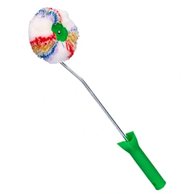 Image de Toolspace Rouleau d&#039;Angle Ø 10,5 cm Poignée 39 Ergonomique à Peinture Pour Coins Polyacrylique l&#039;Eau Emulsion, au Latex, Base d&#039;eau, l&#039;huile ou l&#039;émai
