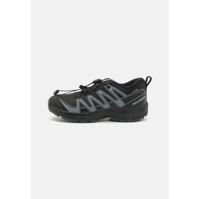 Image de Salomon XA PRO V8 Waterproof Unisex Chaussures de marche pour enfants, Taille: 38, Black/turbulence/quarry Tissu / matière synthétique