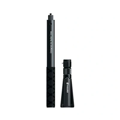 Image de Insta360 Bullet Time Bundle Kit avec Poignée Ergonomique Supplémentaire Trépied Intégré, Compatible Caméscope X/EVO, Extensible jusqu&#039;à 120 cm Noir