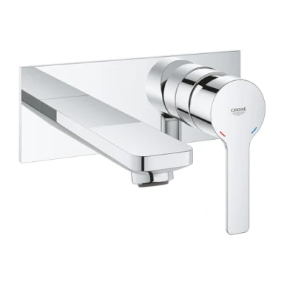 Image de GROHE 19409001 Lineare Mitigeur 2 trous lavabo, Chrome, Taille M