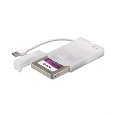 Image de I TEC Boîtier Pour Disque Dur MySafe Serial ATA/600 USB 3.0 Host Interface Externe Blanc 1 x 2.5&quot; Baie de 6,35 cm