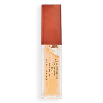 Image de Revolution PRO GLOW EDIT Shimmer LIP OIL Gloss, Taille: 8 ml, Forever orange