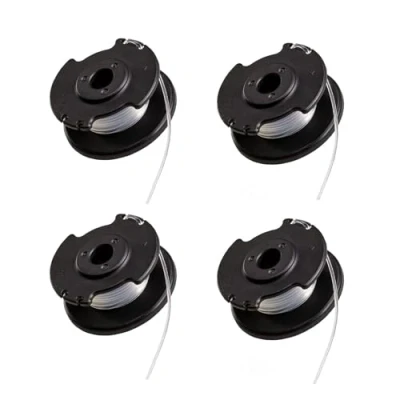 Image de Viilich 4 bobines de Fil Rechange pour débroussailleuse sans Einhell GE CT 18/28 Li et TC, Bobine TLE 03, (1,6 mm, 4,9 m/16 FT)