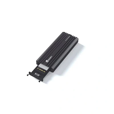 Image de Boitier externe SSD M2 , double interface NVMe+Sata, USB3.2, câble USB C C/A inclus, tout en alu Neuf