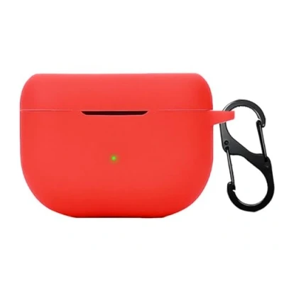 Image de GIOPUEY Étuis Compatible avec Jabra Elite 10/10 Gen 2/ 8 Active/8 Active 2, Coque Silicone, Poids léger, Antichoc, Portable Rouge