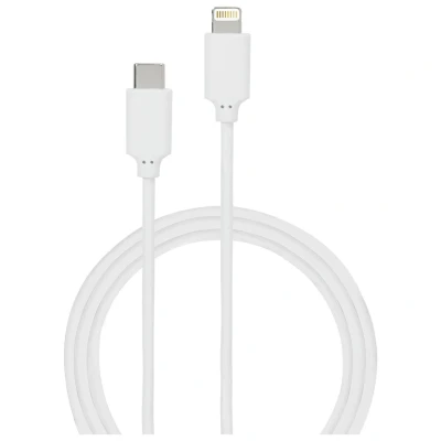 Image de Câble USB C/Lightning 2m Blanc Bigben Neuf