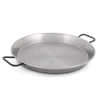 Image de Garcima 33780 Poêle à paella induction brillant 2 r. 34 cm, Argent
