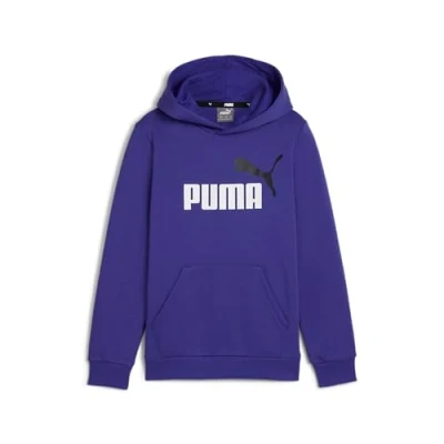 Image de Puma COL BIG LOGO Sweat à capuche pour enfants, Taille: 4 5a, Lapis lazuli