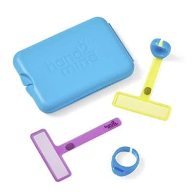 Image de Learning Resources Surligneurs FingerFocus , cadres de lecture guidée, outils pour enfants dyslexiques, TDAH, revêtements couleur la lecture, enfants, 3+