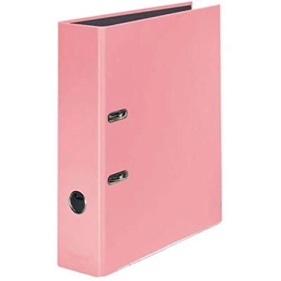 Image de Falken PastellColor Classeur à anneaux en plastique Motif flamant rose 8 cm de large Format DIN A4