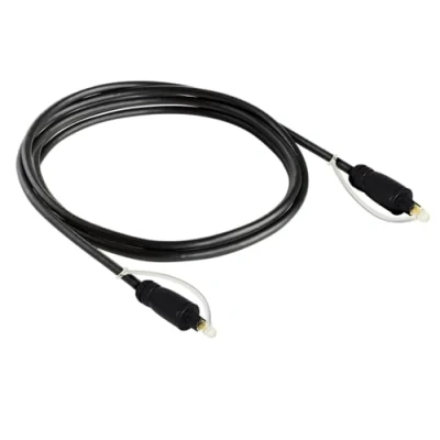 Image de Meliconi Câble audio numérique optique Toslink, 1,5 mètres. Compatible avec les appareils entrée/sortie