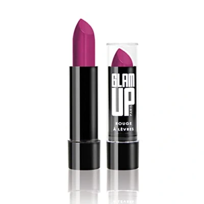 Image de Glam&#039;Up Paris Rouge à Lèvres Onctueux et Hydratant Texture Douce Fondante Couleur Lumineuse Intense N14 Mademoiselle