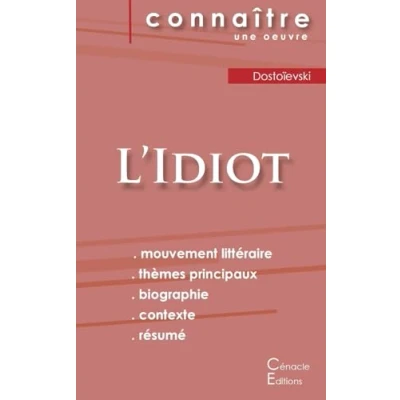 Image de Fiche de lecture L&#039;Idiot (Analyse littéraire référence et résumé complet)