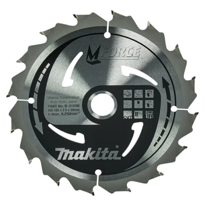 Image de Lame de scie M FORCE 165mmx20x16D MAKITA B31930