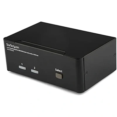 Image de StarTech.com Kit de Rail DIN 2U pour Rack Standard 19&quot; Montage en à Profondeur Réglable avec Rails Top Hat, Mini, G, Capacité Poids 12.5kg (ADJDINKIT)