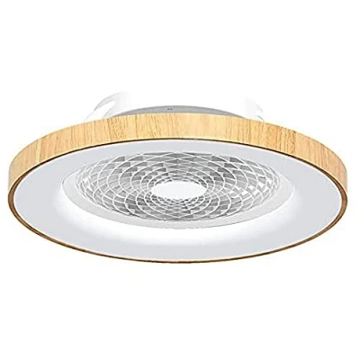 Image de Mantra Iluminación Ventilateur de plafond LED Smart Nepal, noir, DC, silencieux