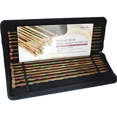 Image de KnitPro Symfonie Ensemble d&#039;aiguilles Droites en Bois