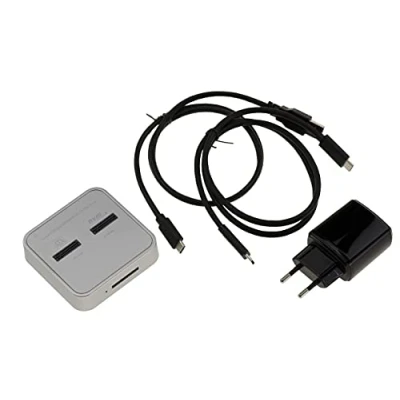 Image de Docking Station. Dock SSD M2 SATA et M.2 PCIe NVMe Liaison USB 3.2 Gen2 10GB avec Lecteur SD Express