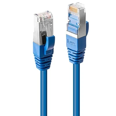 Image de Lindy Cat.6 S/FTP 5.0m câble de réseau Bleu 5 m Cat6 SF/UTP (S FTP) Neuf