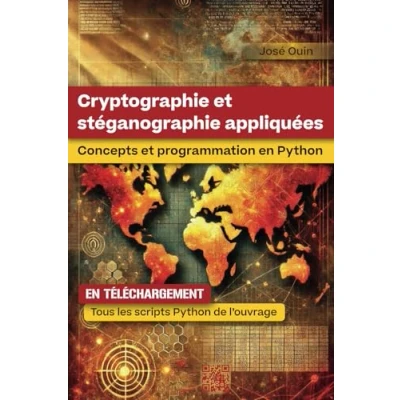 Image de Cryptographie et stéganographie appliquées : Concepts programmation en Python