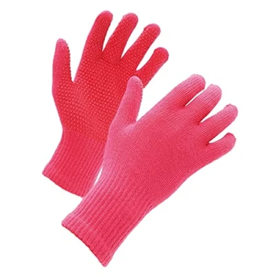 Image de Shires SureGrip Gants d&#039;équitation pour Enfant Rose Taille Unique
