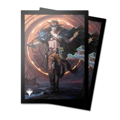 Image de Ultra PRO Magic : The Gathering Outlaws of Thunder Junction 100ct ChromaFuion pochettes pour cartes de taille standard Protégez et rangez vos jeu, MTG, finition