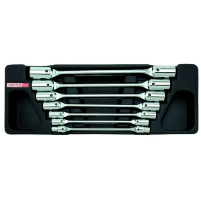 Image de TOPTUL GAAT0702 Module servante 7 6х7, 8х9, 10х11, 12х13, 14х15, 16х17, 18х19 136 364 Acier chrome vanadium