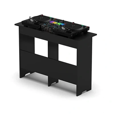 Image de Glorious Mix Station 2 pour platines ou lecteurs CD et 1 Table de mixage jusqu&#039;à Une Largeur 14&quot; Un contrôleur DJ avec Ordinateur Portable, Sorties câble à l&#039;avant sur Les Panneaux