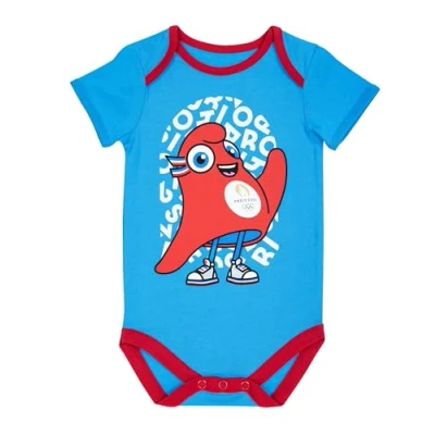 Image de PARIS 2024 Body bébé JO Collection Officielle Jeux Olympiques et Paralympiques 24 Mois
