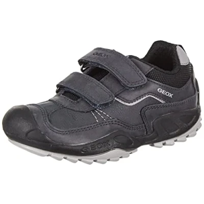 Image de Geox Garçon J New Savage Boy A Chaussures, Navy/Grey, 25 EU