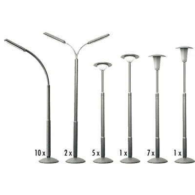 Image de Faller F180538 Modélisme Kit Lampadaires
