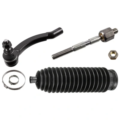 Image de FEBI BILSTEIN 40570 Biellette de direction Essieu avant droit avec colliers, corsets/emboutis VOLVO: V70 I, C70 I Coupe, S70