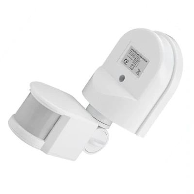 Image de 110V 240V Interrupteur Réglable PIR Corps Motion Infrarouge Détecteur Capteur Ampoule avec Vis d&#039;Installation(Blanc)