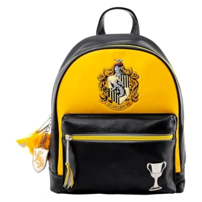 Image de Harry Potter Sac à dos tendance Poufsouffle, jaune, Taille unique, Décontracté