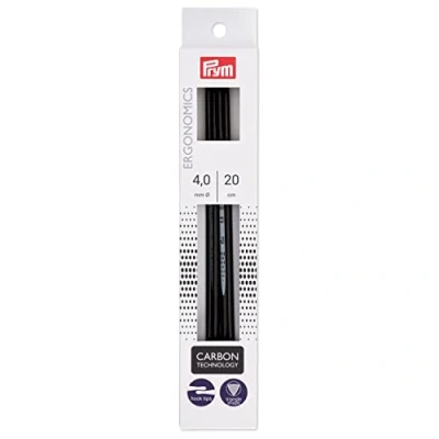 Image de Prym Aiguilles à tricoter Noir 4 mm