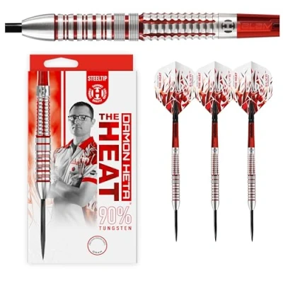 Image de Harrows Damon Heta V2 90% Fléchettes Pointe Acier 25g