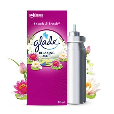 Image de Glade Touch &amp; Fresh Recharge Fraicheur Instantanée Elimine Les Odeurs Infusé Aux Huiles Essentielles Relaxing Zen 1