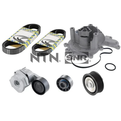 Image de SNR KAP859.440 Pompe à eau+Jeu de courroie trapézoïdale nervures CITROËN: Jumper II Van, PEUGEOT: Boxer Minibus, FORD: Transit Mk6 Van