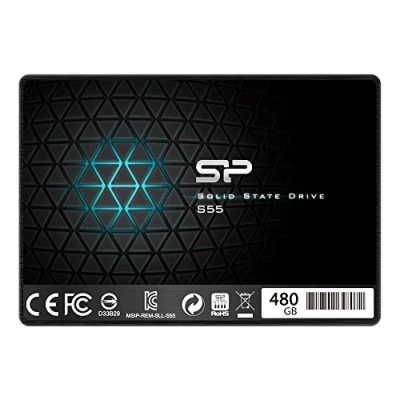 Image de Silicon Power Slim S55 2.5&quot; 480 Go Série ATA III TLC