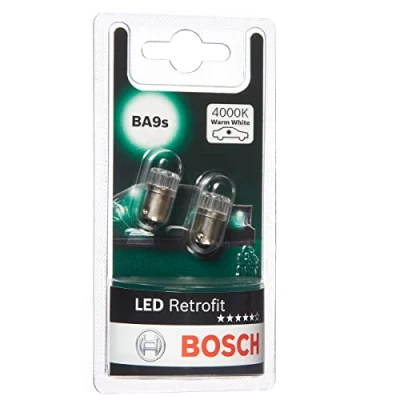 Image de Bosch T4W LED Retrofit lampes auto 12 V 1 W BA9s 2 ampoules