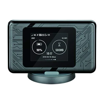 Image de D Link DWR 2101 Hotspot Mobile 5G Wi FI 6, Portable, Téléchargement Ultra Rapide Jusqu&#039;à 1,6 Gbps, AX1800 FI, Port Gigabit, 14 Heures de Batterie, Écran Tactile Couleur
