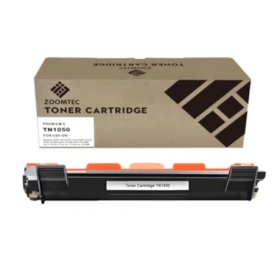 Image de ZOOMTEC Compatible avec TN1050 Cartouche de Toner Laser Noir pour Brother HL 1110 1112 1210W 1212W DCP 1510 1512 1610W 1612W MFC 1810 1910 1910W(1 Noir)