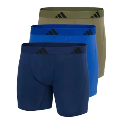 Image de adidas Herren Unterwäsche Bosershorts 3er Pack Boxer Brief (3pk) Active Flex Cotton Caleçon Boxeur, 901 Assorti, M Hommes