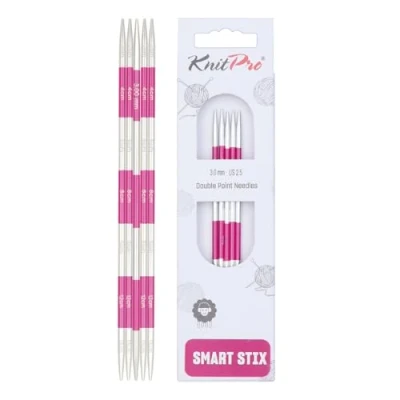 Image de KnitPro K42005 SmartStix Jeu d&#039;aiguilles en métal, Coloré, 14cm, 3mm