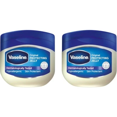Image de Vaseline Original Protecteur Cutané, soin pour les gerçures, la peau sèche et l&#039;eczéma 2 x 250 ml