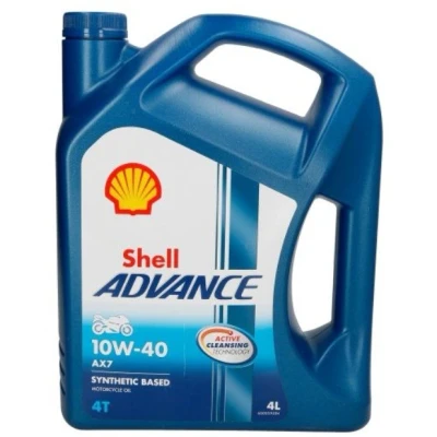 Image de Huile moteur SHELL AX7 10W40 4L