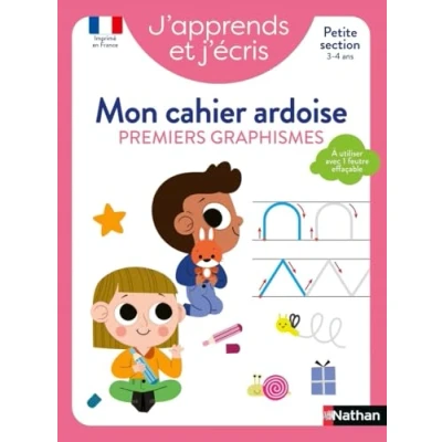 Image de Mon cahier ardoise Premiers graphismes petite section dès 3 4 ans