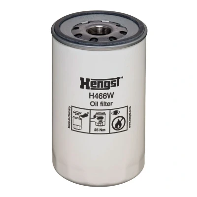 Image de HENGST FILTER H466W Filtre à huile 1 1/8 16UN vissé