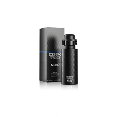 Image de Iceberg Fragrances Twice NERO Homme EDT Eau de Toilette, Homme, Taille: 125 ml,